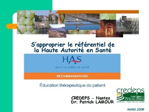 Sapproprier le rfrentiel de la Haute Autorit en