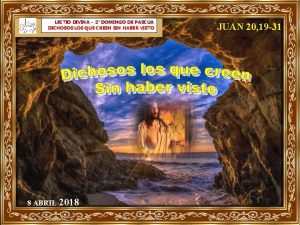 Lectio divina juan 20 19 31 Lectio divina juan 20 19 31