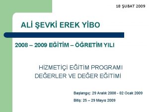 18 UBAT 2009 AL EVK EREK YBO 2008