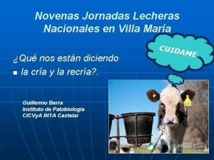 Novenas Jornadas Lecheras Nacionales en Villa Mara Qu