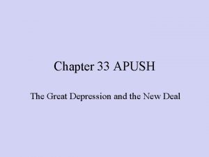 Apush chapter 33