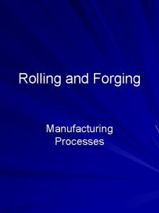 Forging