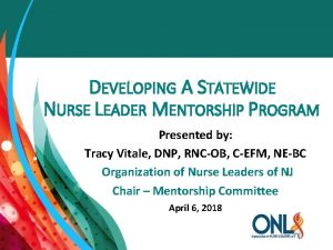 Nurse mentoring toolkit