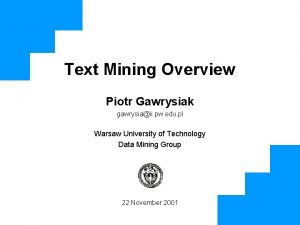 Text mining meaning