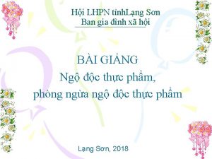 Hi LHPN tnh Lng Sn Ban gia nh