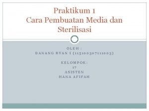 Cara membuat diagram alir praktikum