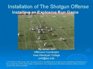 Run and gun offense