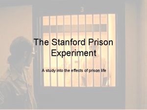 Stanford prison experiment consent form