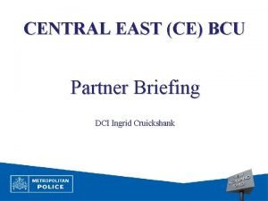 Central east bcu