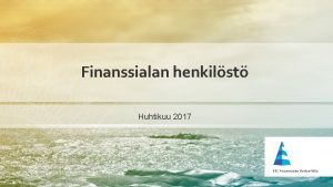 Finanssiala koulutus