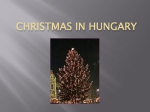 Christmas in hungary