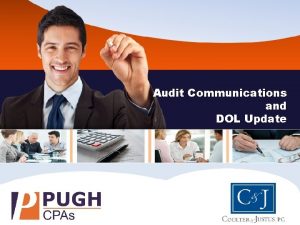 Dol limited scope audit report example