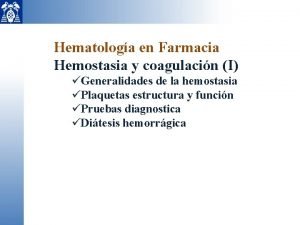 Hemostasia que es