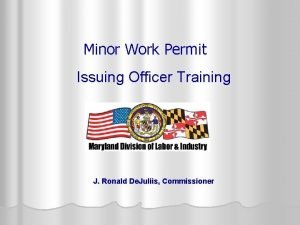 Maryland work permit