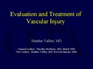 Dr heather vallier