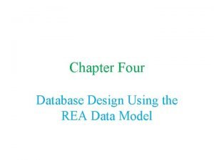 Rea diagram revenue cycle example