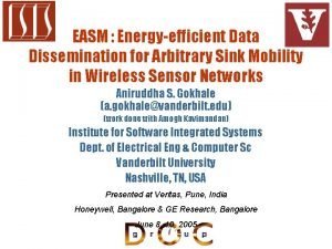 EASM Energyefficient Data Dissemination for Arbitrary Sink Mobility