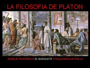 Feuerbach - platonismo