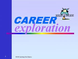 Career exploration example