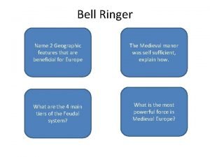 Bell Ringer Vast forests flowing navigable rivers Name