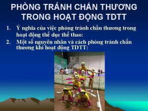 PHNG TRNH CHN THNG TRONG HOT NG TDTT