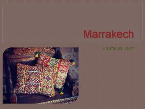 Marrakech activiteiten