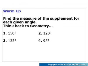 Reference angle