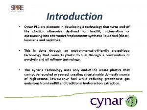 Cynar plc