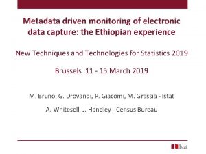 Electronic data capture process flow Electronic data capture process flow