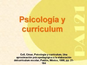 Curriculum cerrado