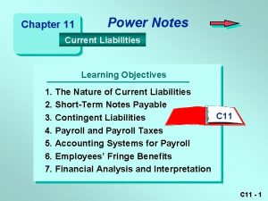 Is notes payable a current liability