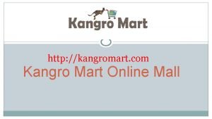 http kangromart com Kangro Mart Online Mall Kangro