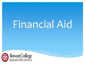 Financial Aid How to Apply for Financial Aid