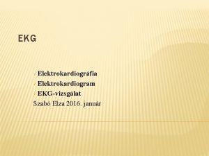 Szabályos ekg görbe Szabályos ekg görbe