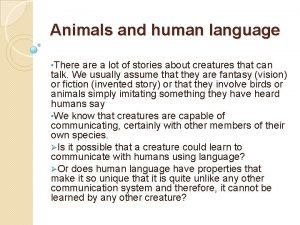 Arbitrariness in human language and animal language