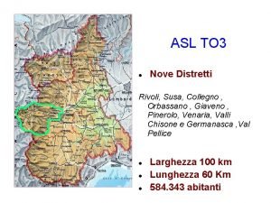 Asl to 3 rivoli