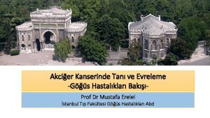 Akcier Kanserinde Tan ve Evreleme Gs Hastalklar BakProf