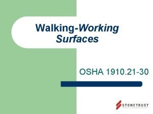 Osha housekeeping standard 1910