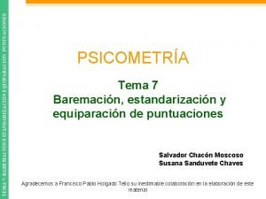 Baremacion Baremacion