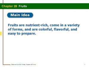 Chapter 28 fruits worksheet answers