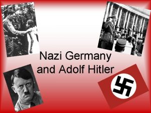 Nazi Germany and Adolf Hitler Weimar Republic Est