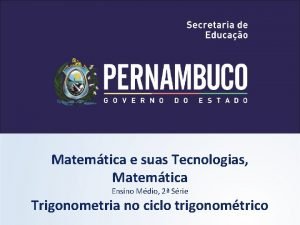 Questão de trigonometria