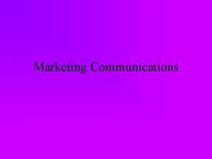 Encoding in marketing Encoding in marketing
