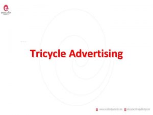 Tricycle branding