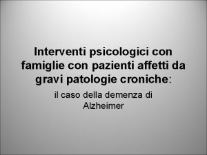 Il carico familiare family bourdain Il carico familiare family bourdain