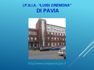 Istituto cremona pavia