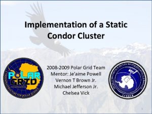 Condor cluster