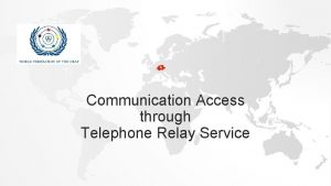 Sms relay services
