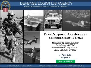 WARFIGHTER FOCUSED GLOBALLY RESPONSIVE SUPPLY CHAIN LEADERSHIP DEFENSE