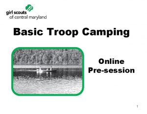 Camping kaper chart